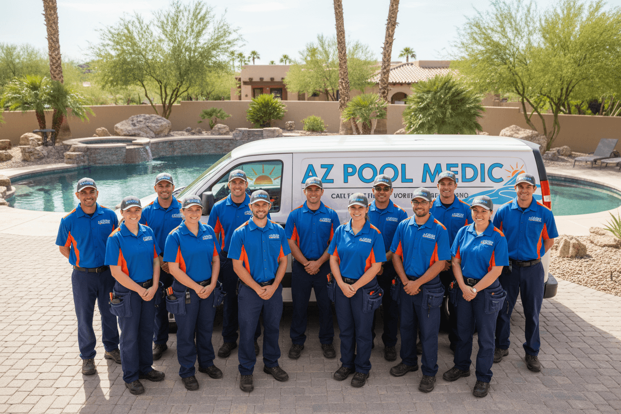 AZ Pool Medic professional team